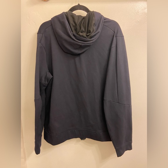 Lululemon City Sweat Zip Hoodie Thermo Navy Blue Size XL - Picture 4 of 6